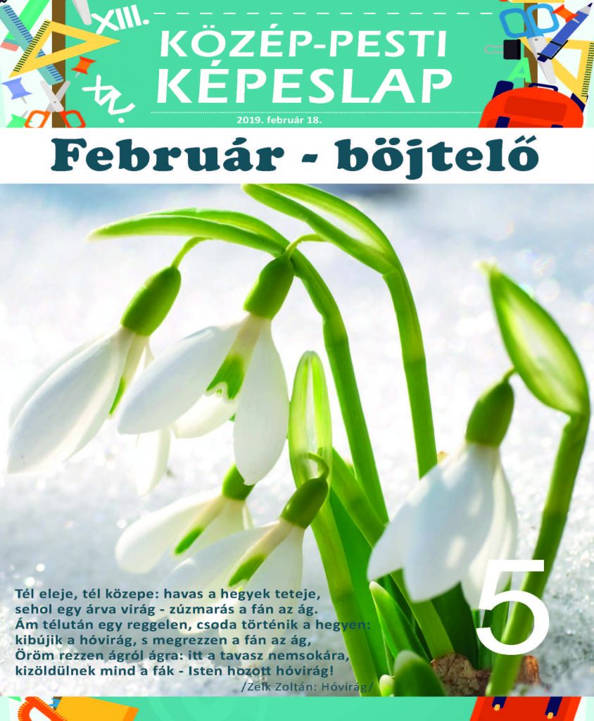 Közép-Pesti Képeslap 2019. február