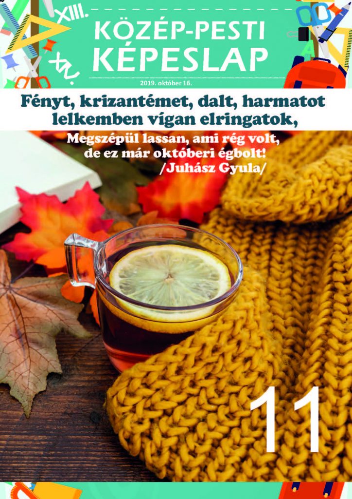 Közép-Pesti Képeslap 2019. október