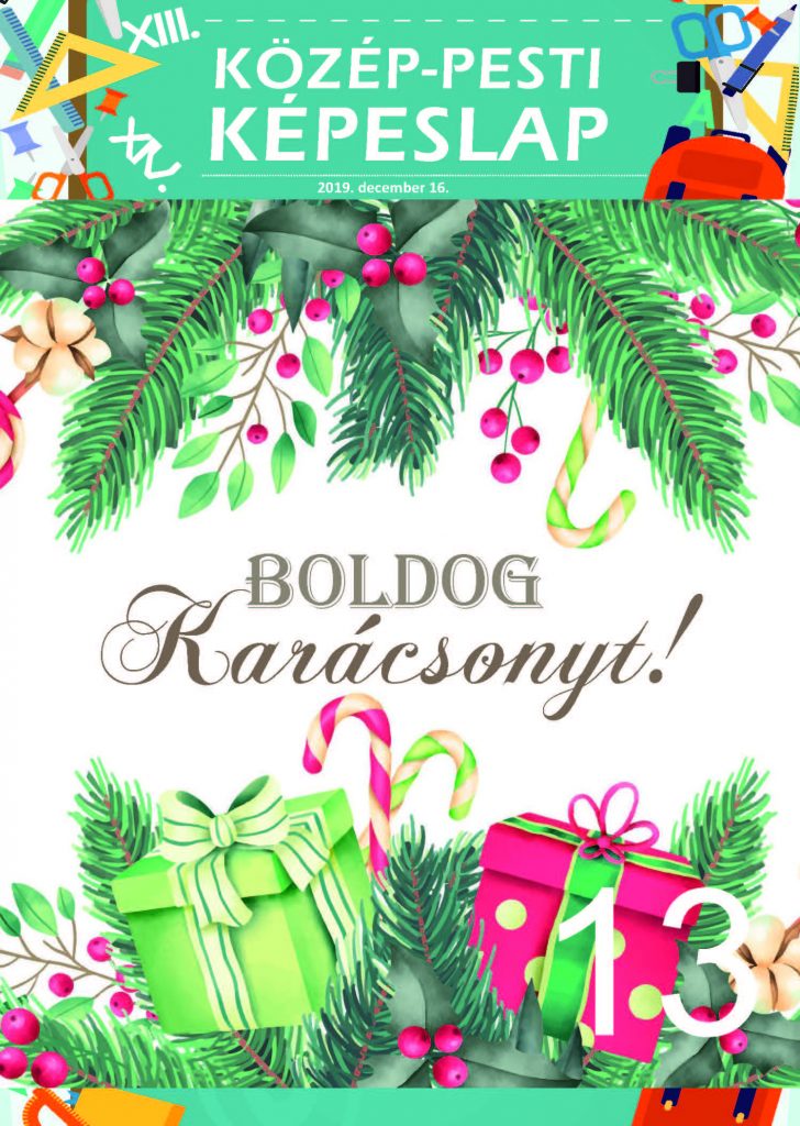 Közép-Pesti Képeslap 2019. december